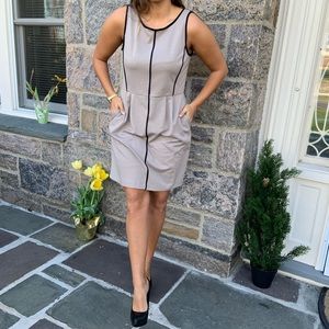 Apt 9 tan & black dress large